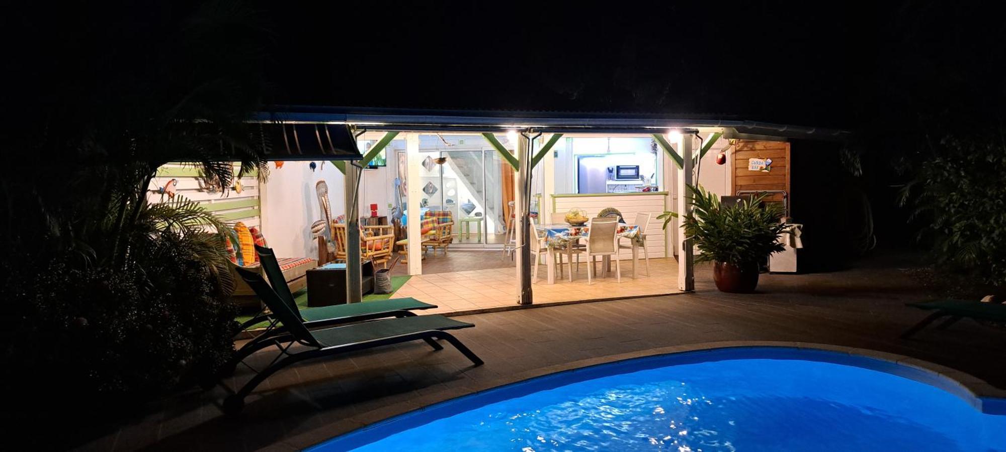 La Flamboyante Villa Saint-Francois  Exterior foto